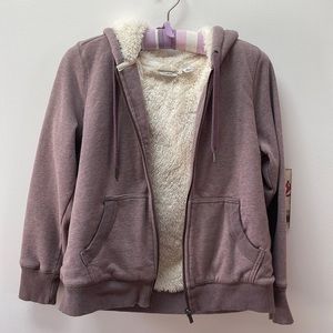 L.L. Bean Sherpa lined hoodie ultraplush